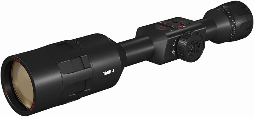 ATN Thor 4 Thermal Scope w/Video rec in HD, Smooth Zoom, Bluetooth and Wi-Fi (Streaming, Gallery & Controls)