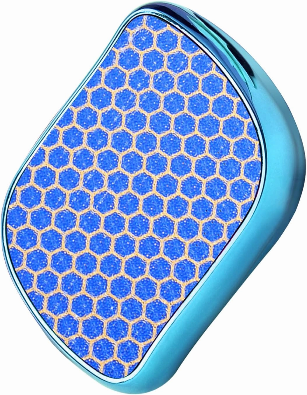 AUSBANNER German Professional Nano Glass Foot File, Foot Callus Remover, Heel Scraper and Shower Foot Scrubber - Dead Skin Remover - Hygienic Pedicure Tools (Blue)