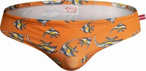 aussieBum Cockatoo Angle Fish Orange Brief