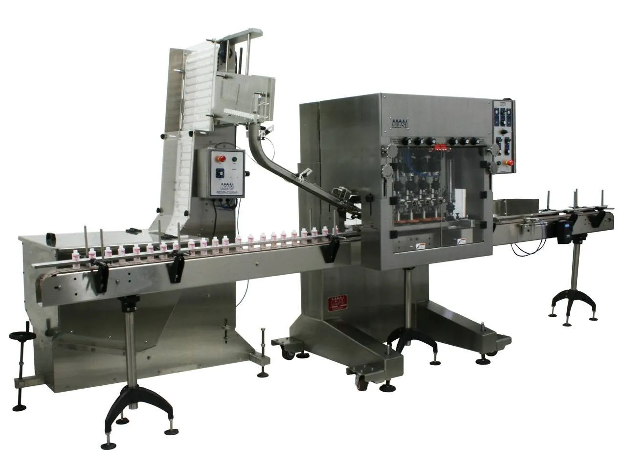Automatic Inline Bottle Capping Machine Model CAI-X-WFall
