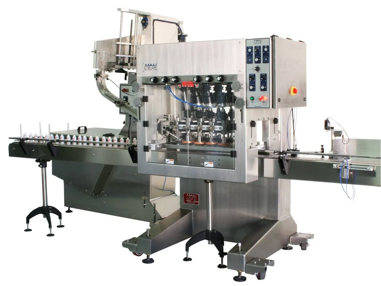 Automatic Inline Bottle Capping Machine Model CAI-X-WFall