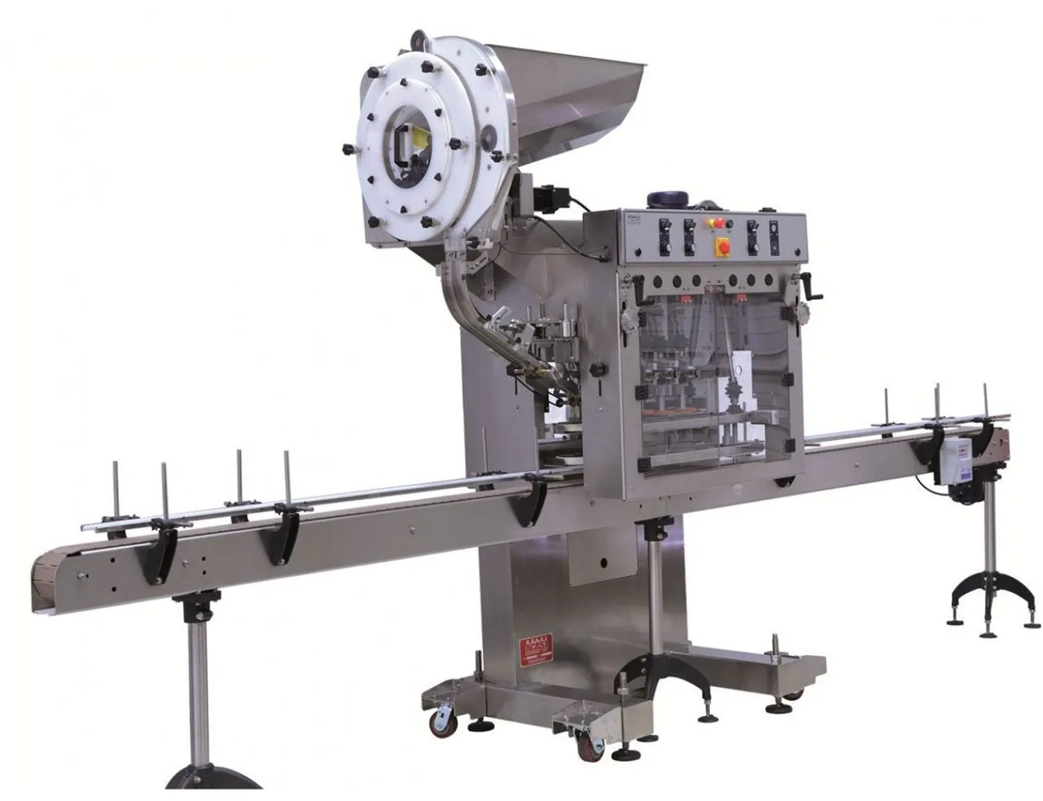 Automatic Inline Bottle Capping Machine Model TruCap-X-Vert