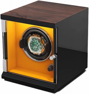 Automatic Watch Winder Box for 1/2/4/6/9/12/16 Watches 5 Rotation Modes for Men's and Women's Watches Storage Display Box