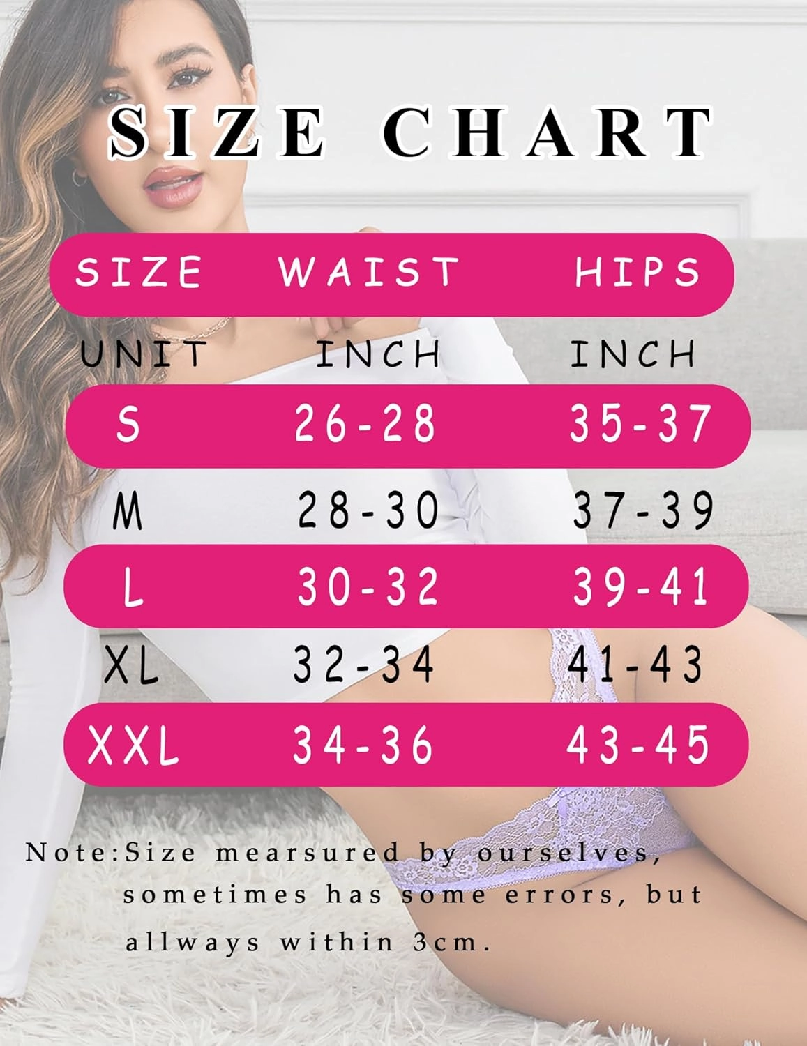 Avidlove Women Sexy Underwear Lace G-string Exotic Lingerie Panties V-Shape Cheeky Tangas with Bow Decor
