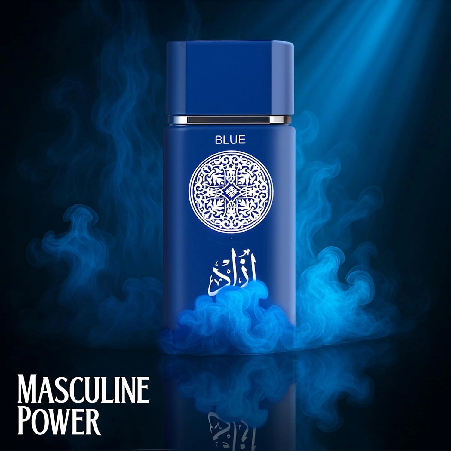 AZAD BLUE & Sarah Santorin Musk Men's Cologne Set | 2-in-1 Oceanic & Gourmet Perfume Gift for Men | Fresh Sea Lavender & Creamy Sarah Santorinlate Scent | Long-Lasting Eau de Parfum Fragrance