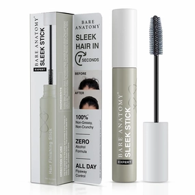 Ba;re Anato;my Expert Sleek Hair Finishing Stick|100% Alcohol & Silicon Free Formula|Baby Hair,Frizzy Hair & Flyaway Fixer|Non-Sticky & Non-Crunchy|Natural Sleek Finish With No Residue|10Ml,Gel
