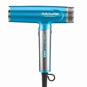 BaBylissPRO Nano Titanium Professional Nano Light Ionic Dual-Voltage Lightweight Hair Dryer, Portable Travel Professional Styling Tool with Diffuser, Blow Dryer Set for All Hair Types