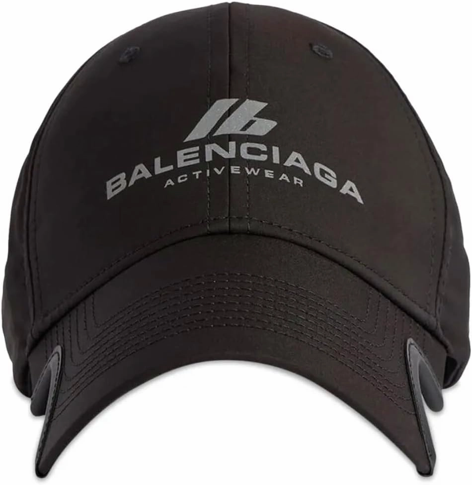 Balenciaga Black and Reflective Cap