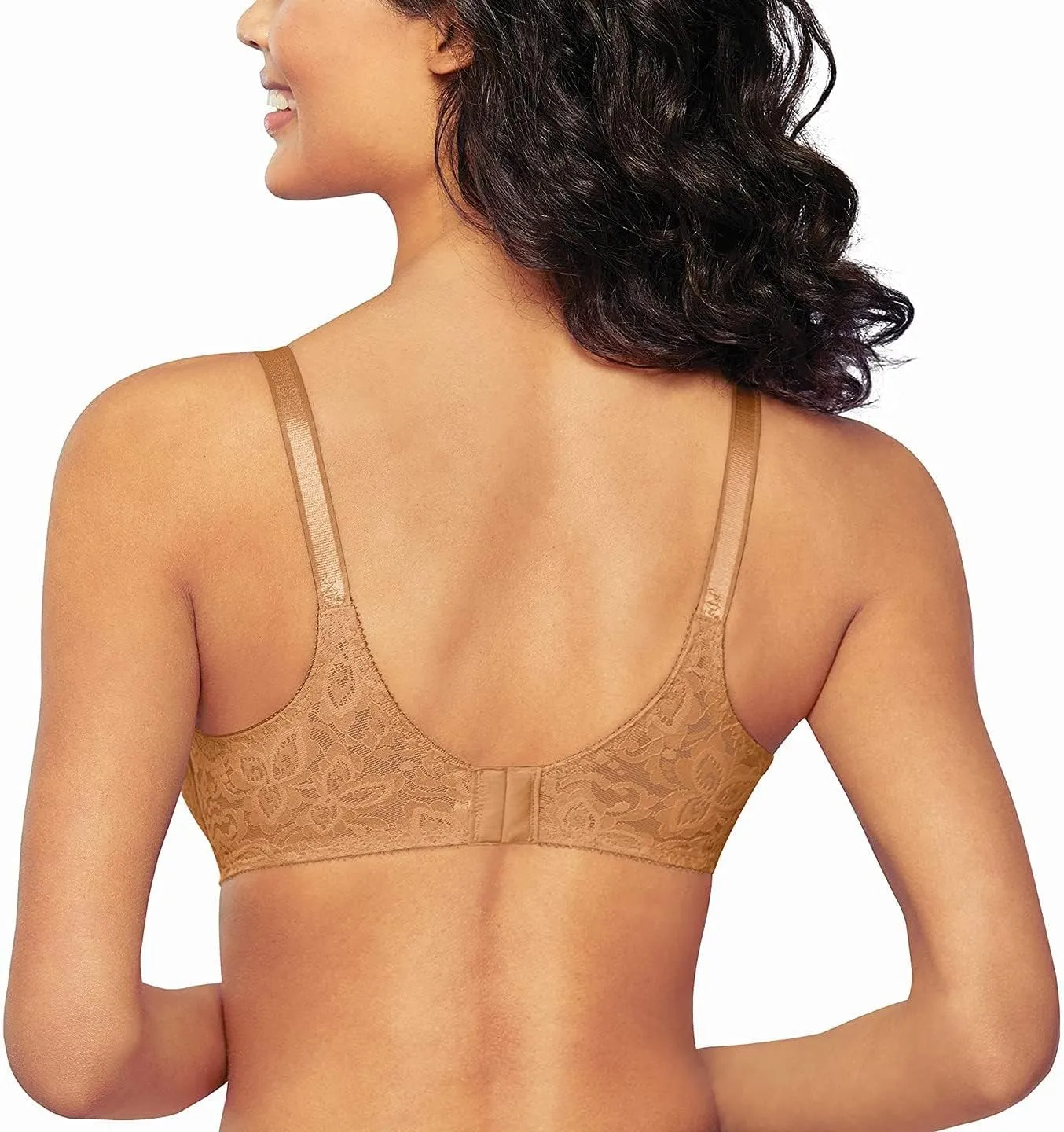 Bali Women's N Smooth Stretch Lace Underwire Bra Df3432