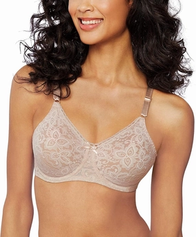 Bali Women's N Smooth Stretch Lace Underwire Bra Df3432
