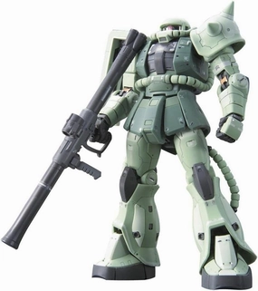 Bandai Hobby Bandai #04 MS-06F Zaku II 1/144 Real Grade