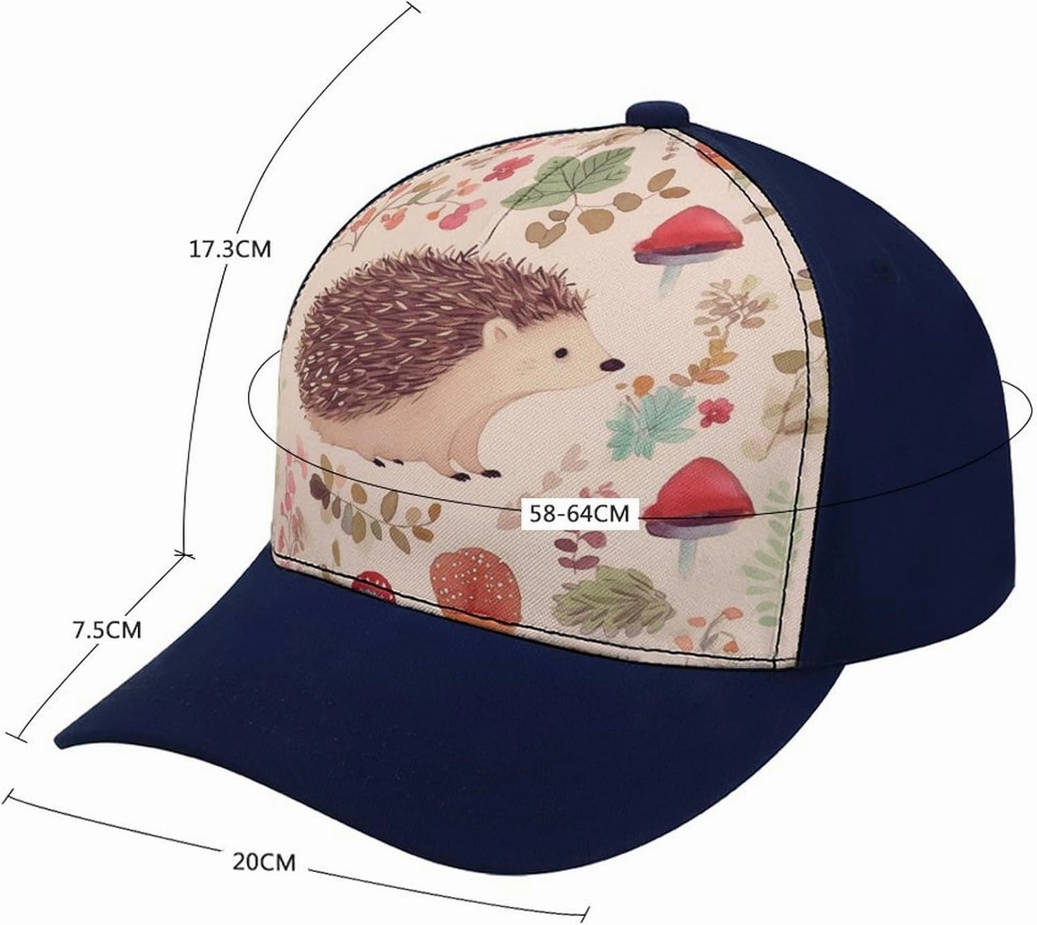 Baseball Cap for Women Men,Mackinac Suspension Bridge Adjustable Classic Baseball Hat for Leisure and Outdoor Activities