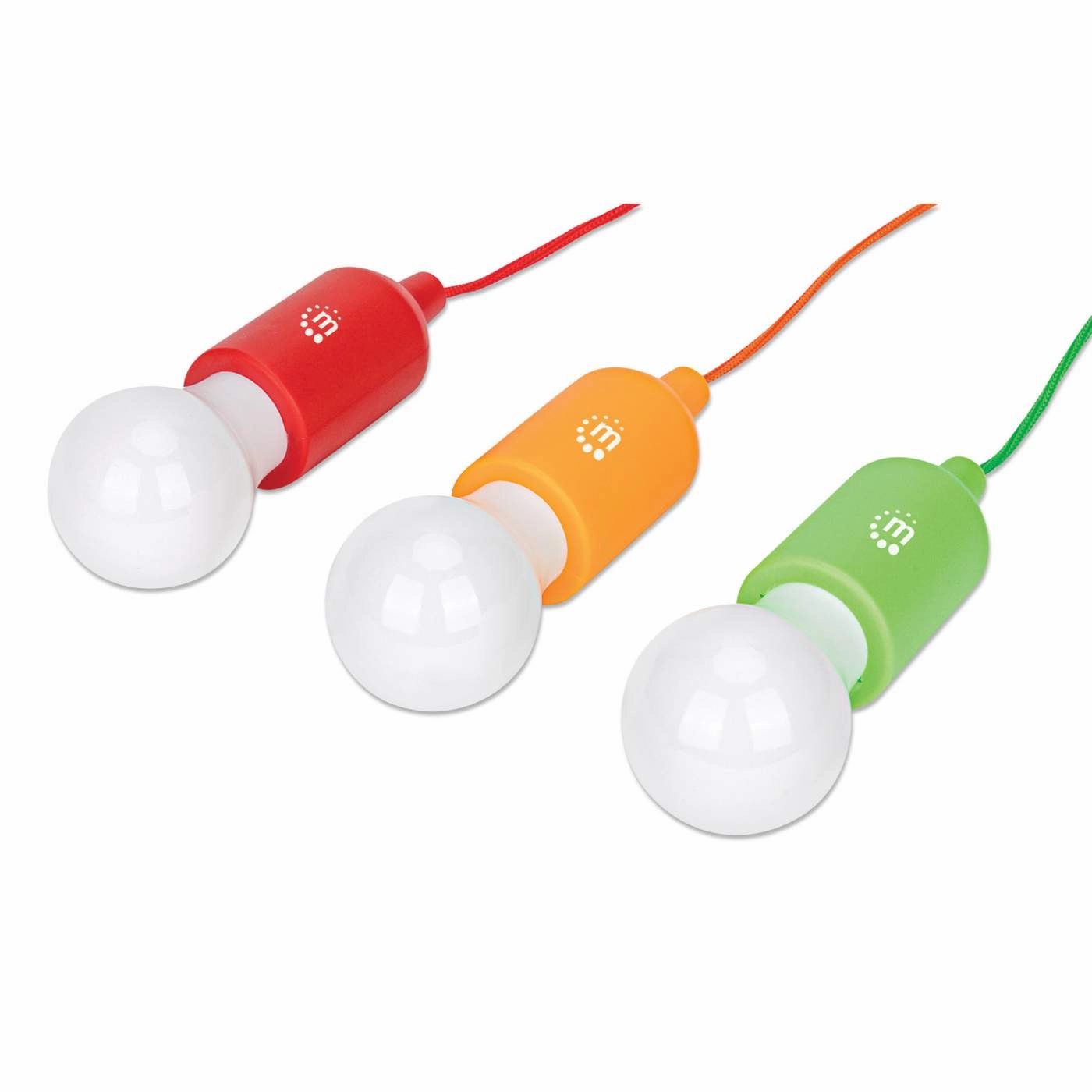 Battery-powered Hanging LED Light - 3-Pack