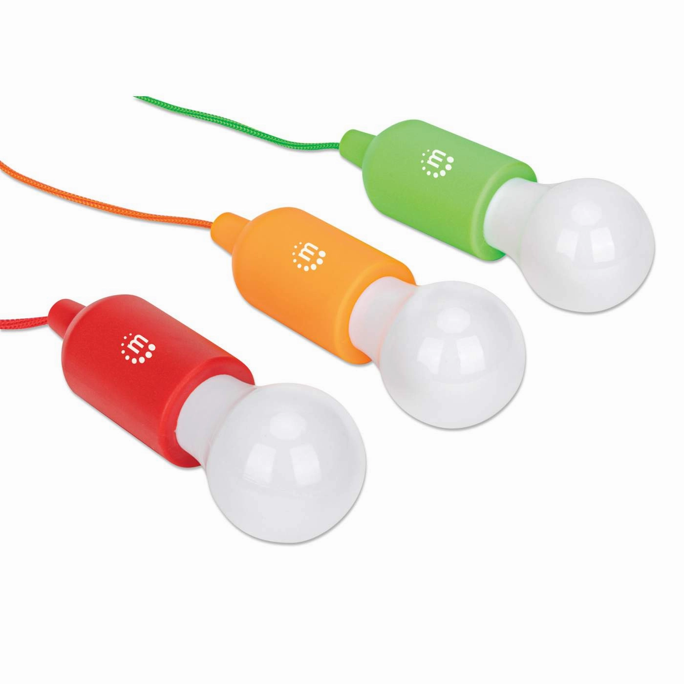 Battery-powered Hanging LED Light - 3-Pack