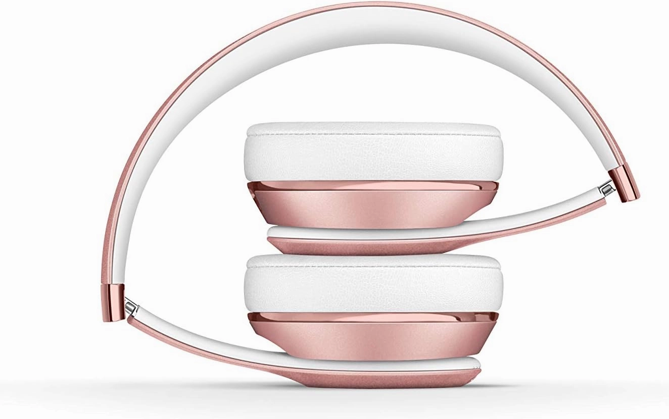 Beats Solo3 Wireless On-Ear Headphones - Apple W1 Headphone Chip, Class 1 Bluetooth, 40 Hours of Listening Time - Rose Gold (Previous Model)
