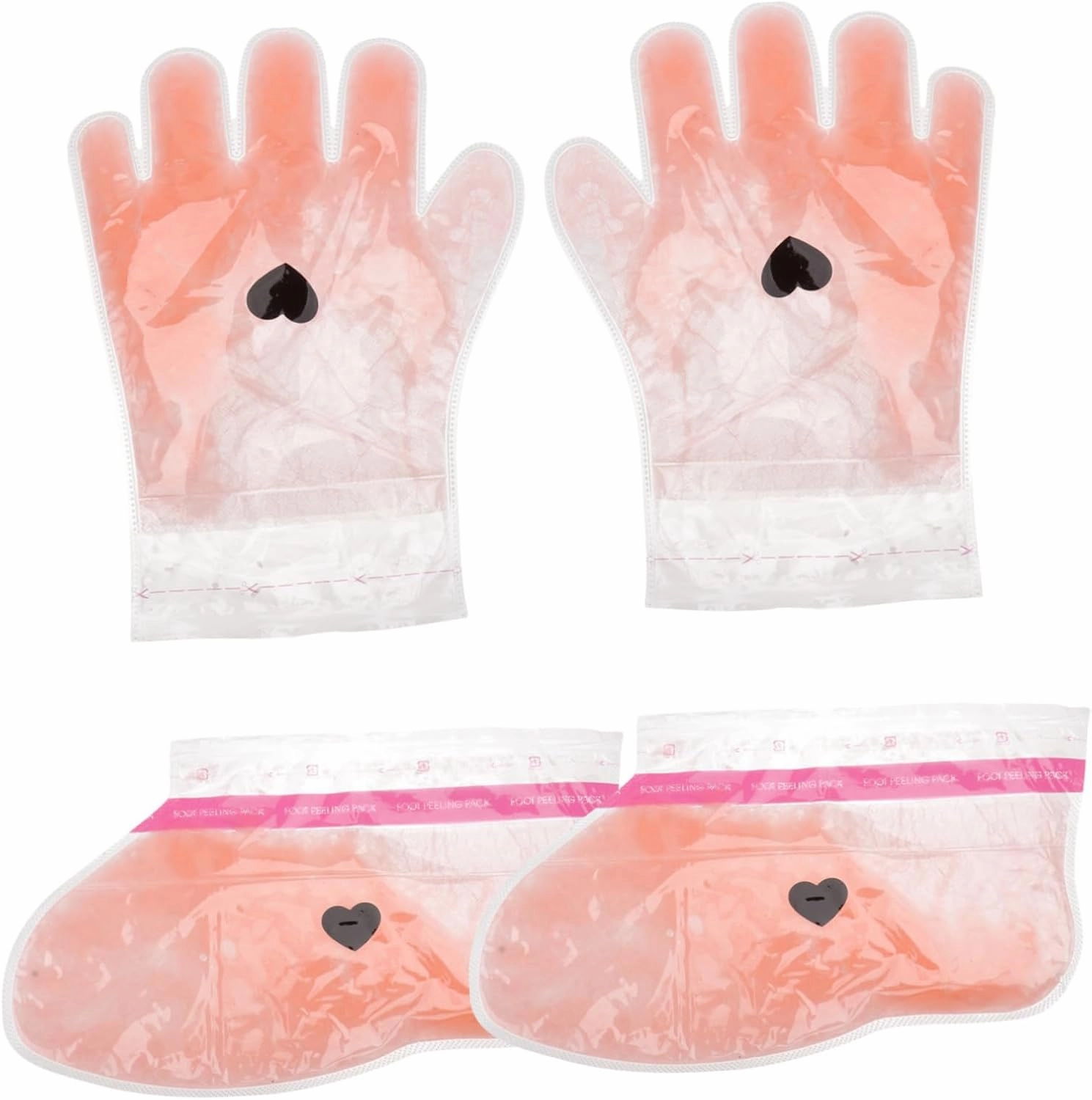 Beauty Care Hand Foot Wax Covers Paraffin Wax Gloves for Hand and Foot Gentle Exfoliating for Soft Sk