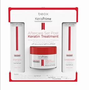 Beox Keraprime Aftercare Set Post Keratin Treatment: Daily Shine & Repair Kit