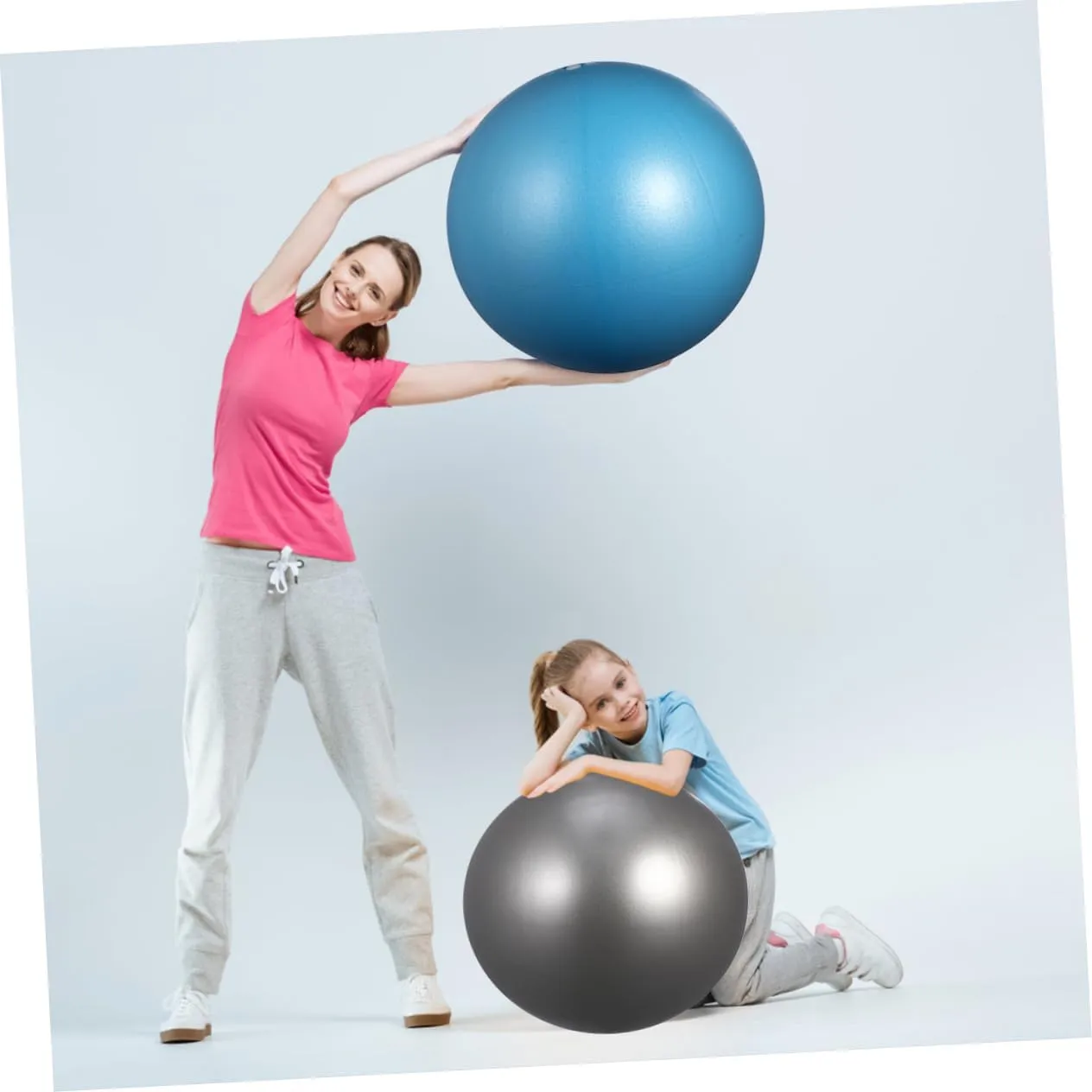 BESPORTBLE 4 Pcs Small Bender Core Training Stability Exercise Pilates Yoga Workout Balls for Exercise Posture