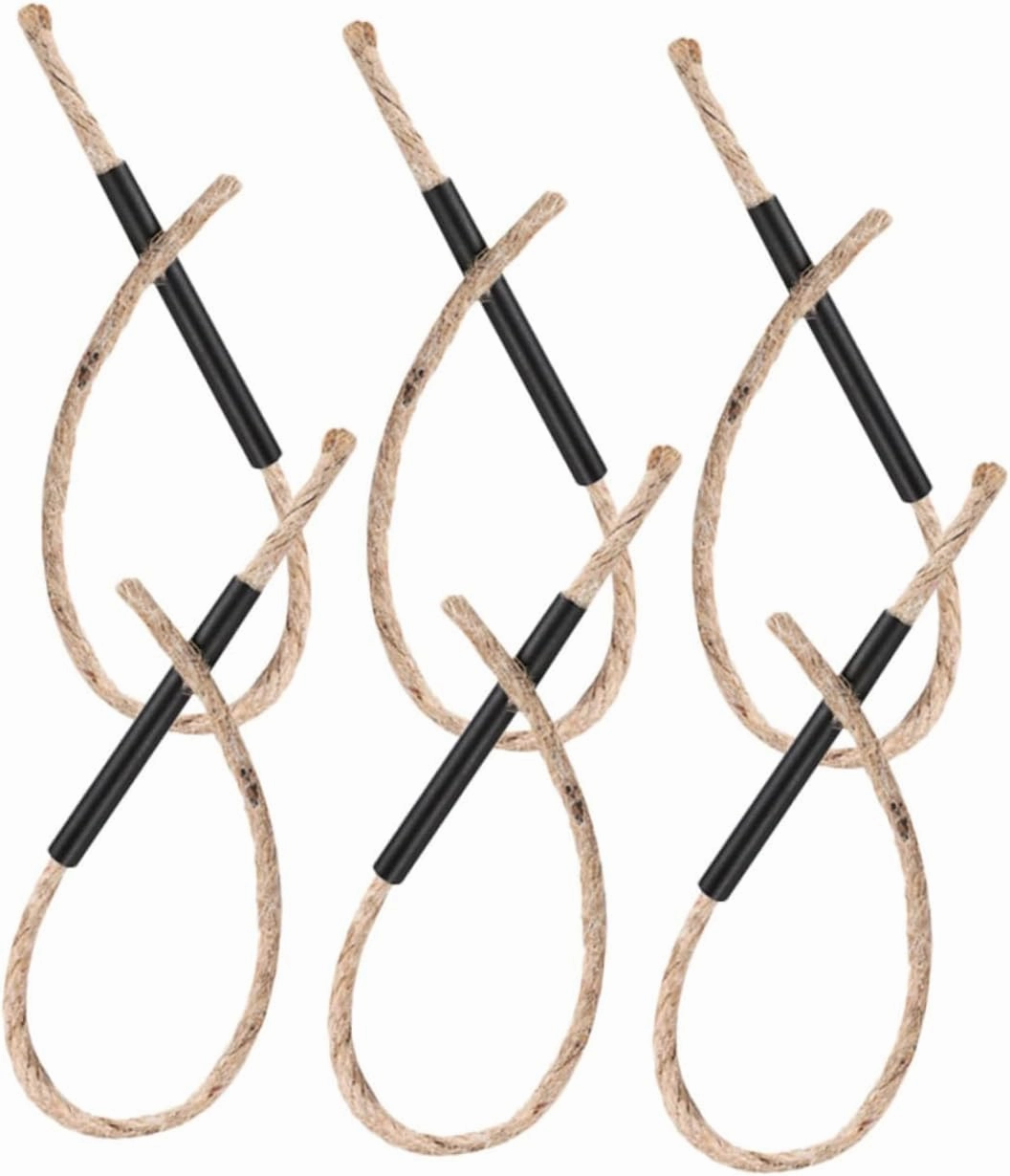 BESPORTBLE 6sets Survival Fire Starter Rope Lightweight Outdoor Ropes for Camping BBQ and Emergency Situations Convenient Fire Starting Tool for Campfires