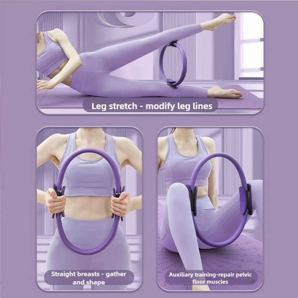 Better Me Pilates Kit,Pilates Essentials Kit for Women,Kit De Pilates En Casa Better Me, Home Pilates Kit Betterme with Yoga Ball 25cm Figure 8 Resistance Yoga Bands for Stretching