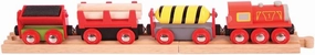 Bigjigs Rail Supplies Train - Other Major Wooden Rail Brands are Compatible