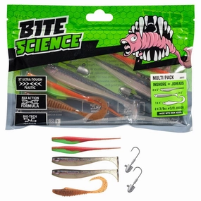 BITE SCIENCE INSHORE MULTI-PACK WITH JIGHEADS