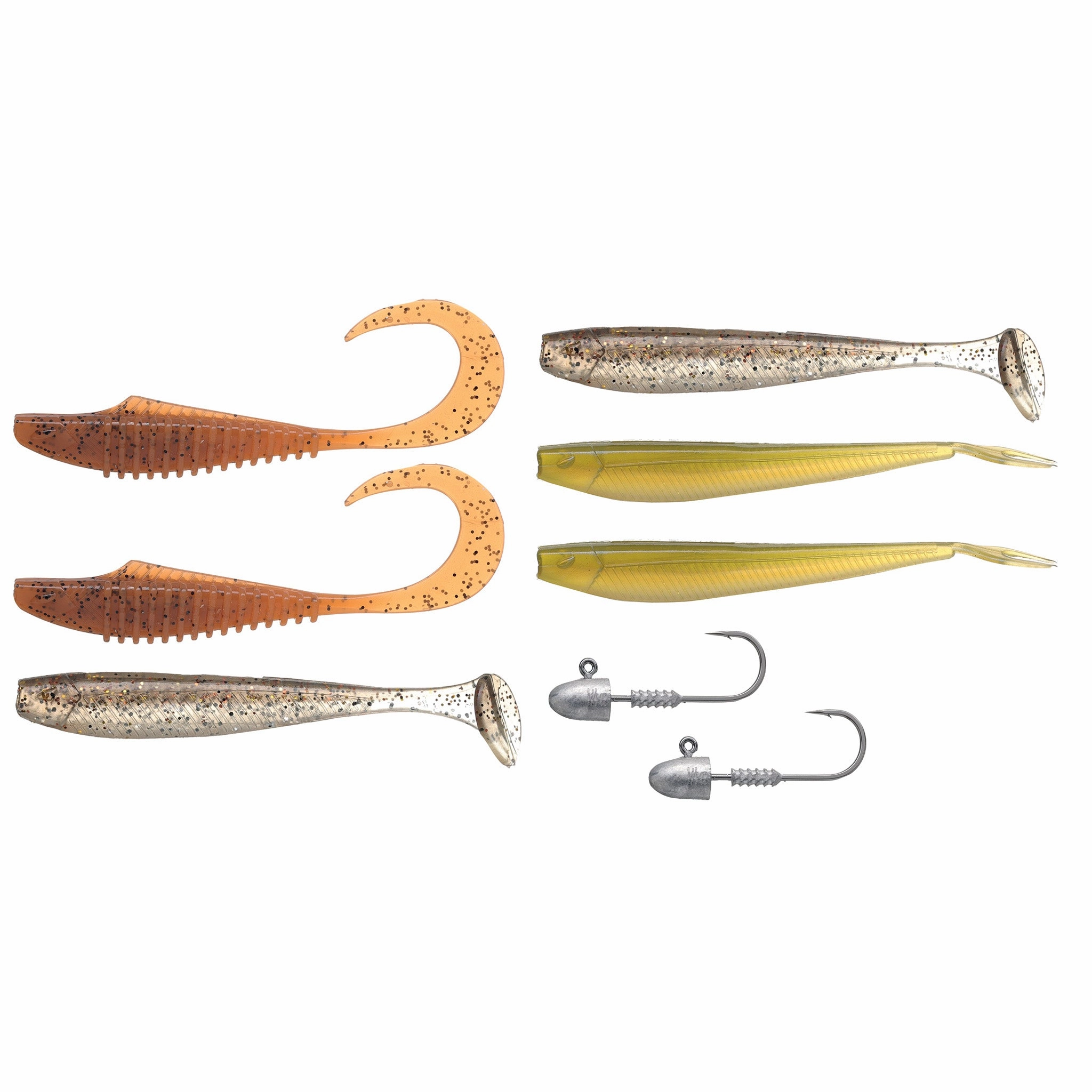 Bite Science Multi-Pack Soft Plastic / Jighead