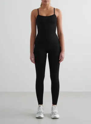 Black Shape Seamless Bodysuit