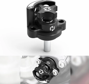 Black 2-Stroke Power Válvula Adjuster Compatible with KTM 150EXC 250EXC 300EXC 2023 Compatible with Husaberg TE250 TC300 TE300 TC250 2011-2014 See Fitment