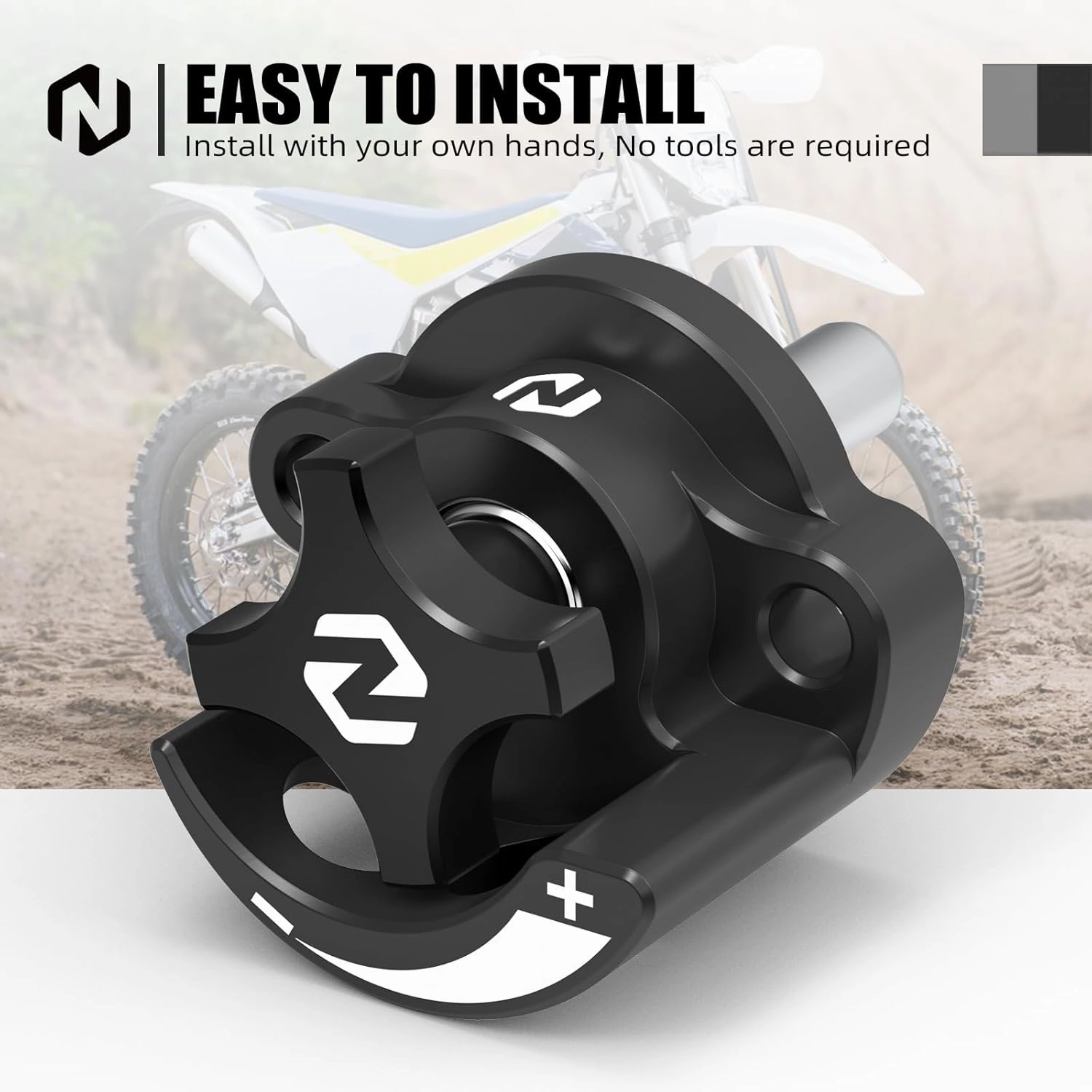 Black 2-Stroke Power Válvula Adjuster Compatible with KTM 150EXC 250EXC 300EXC 2023 Compatible with Husaberg TE250 TC300 TE300 TC250 2011-2014 See Fitment