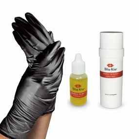 Bliss Kiss Mega Hydration Kit | Easy overnight hydration for your hands and nails (Crisp, Medium)