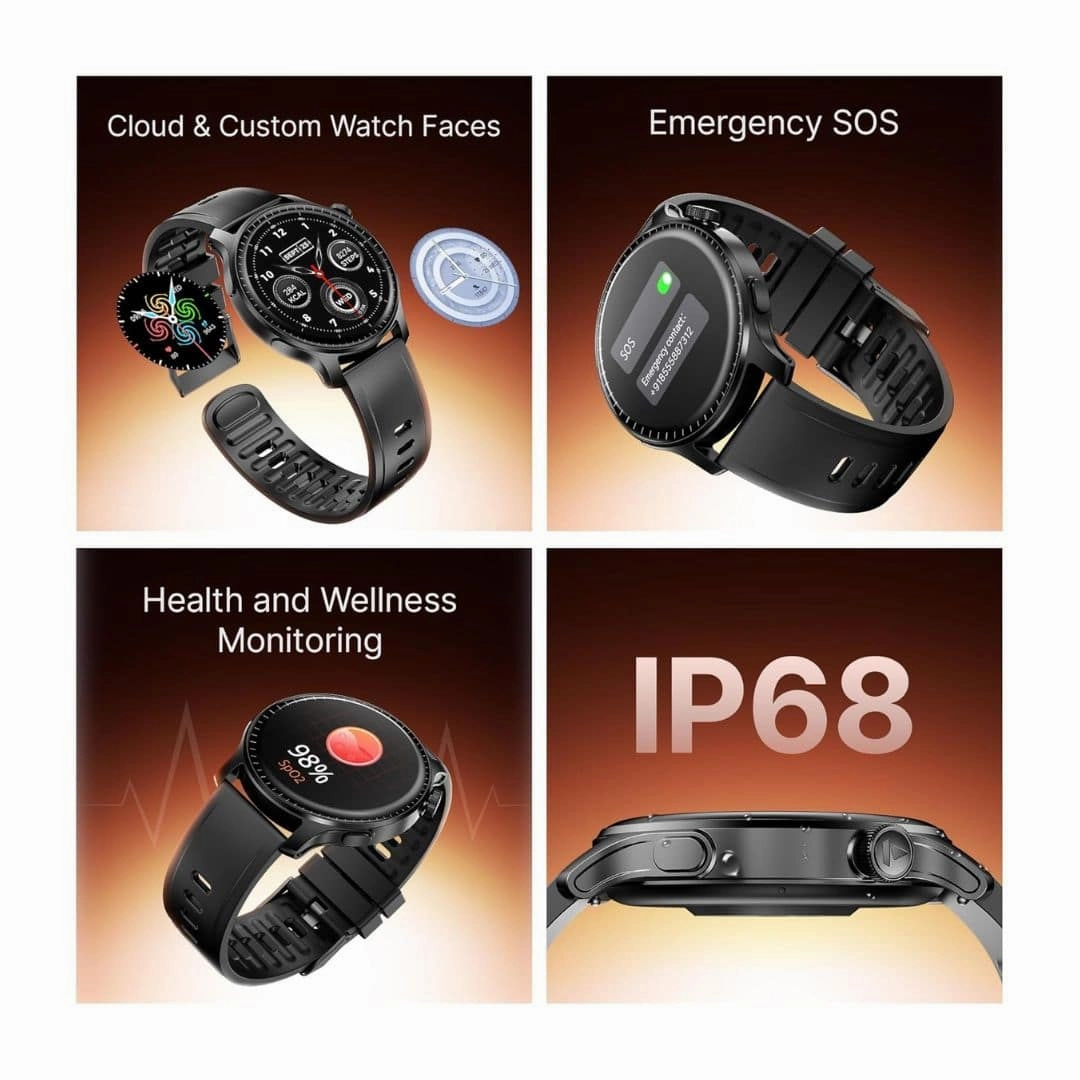 boAt New Launch Ultima Prime smartwatch with 1.43” AMOLED