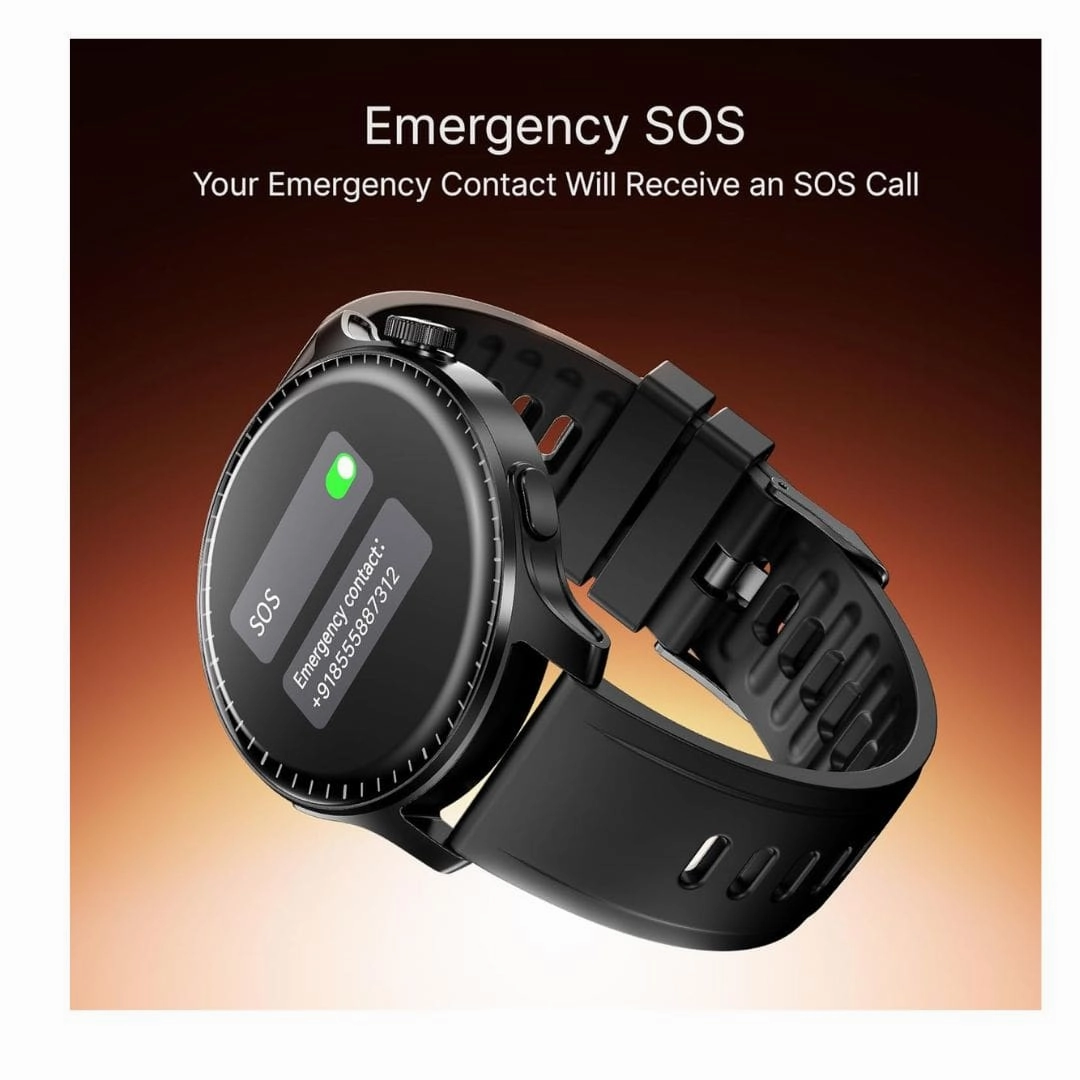 boAt New Launch Ultima Prime smartwatch with 1.43” AMOLED