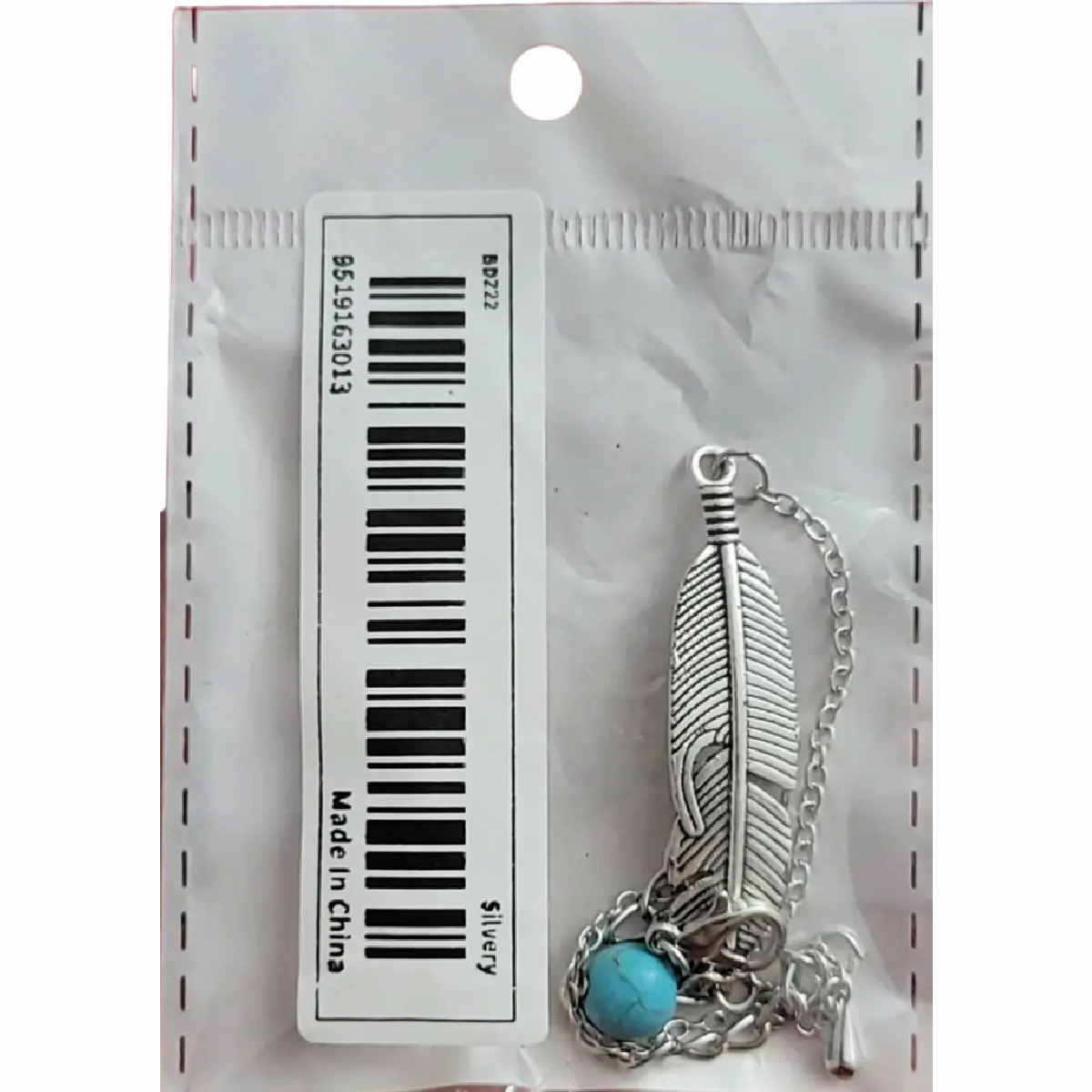 Boho Beach Zinc Alloy Leaf Shape Adjustable Anklet Bracelet Blue or White NEW
