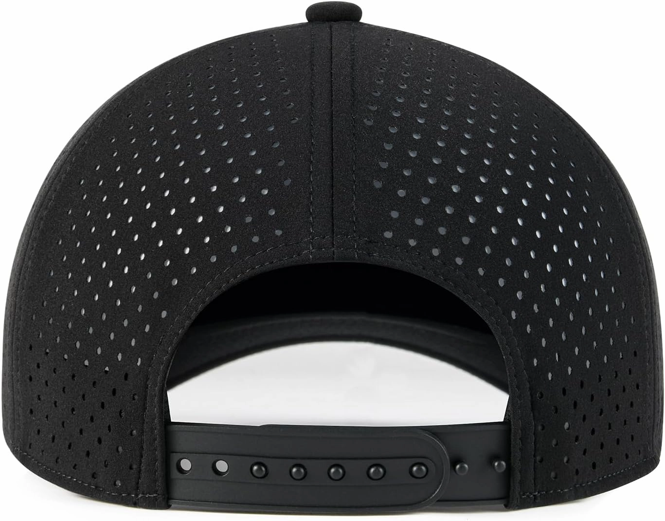 BOTVELA Men Adjustable Snapback Baseball Cap Vented Performance Laser Cut Mesh Hat