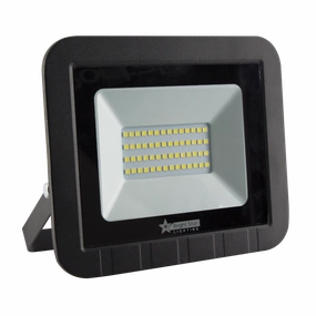 Bright Star Lighting FL013 BLACK LED PVC Flood Light with Tempered Glass Lens