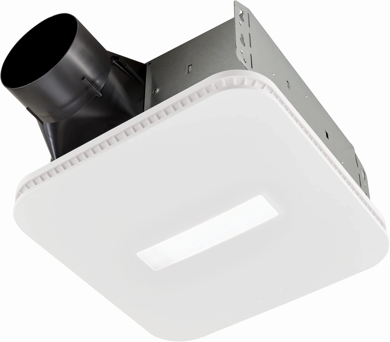 Broan-NuTone AE110LK Ventilation Fan with LED CleanCover and Roomside Installation, ENERGY STAR Certified, 110 CFM, 1.0 Sones, White