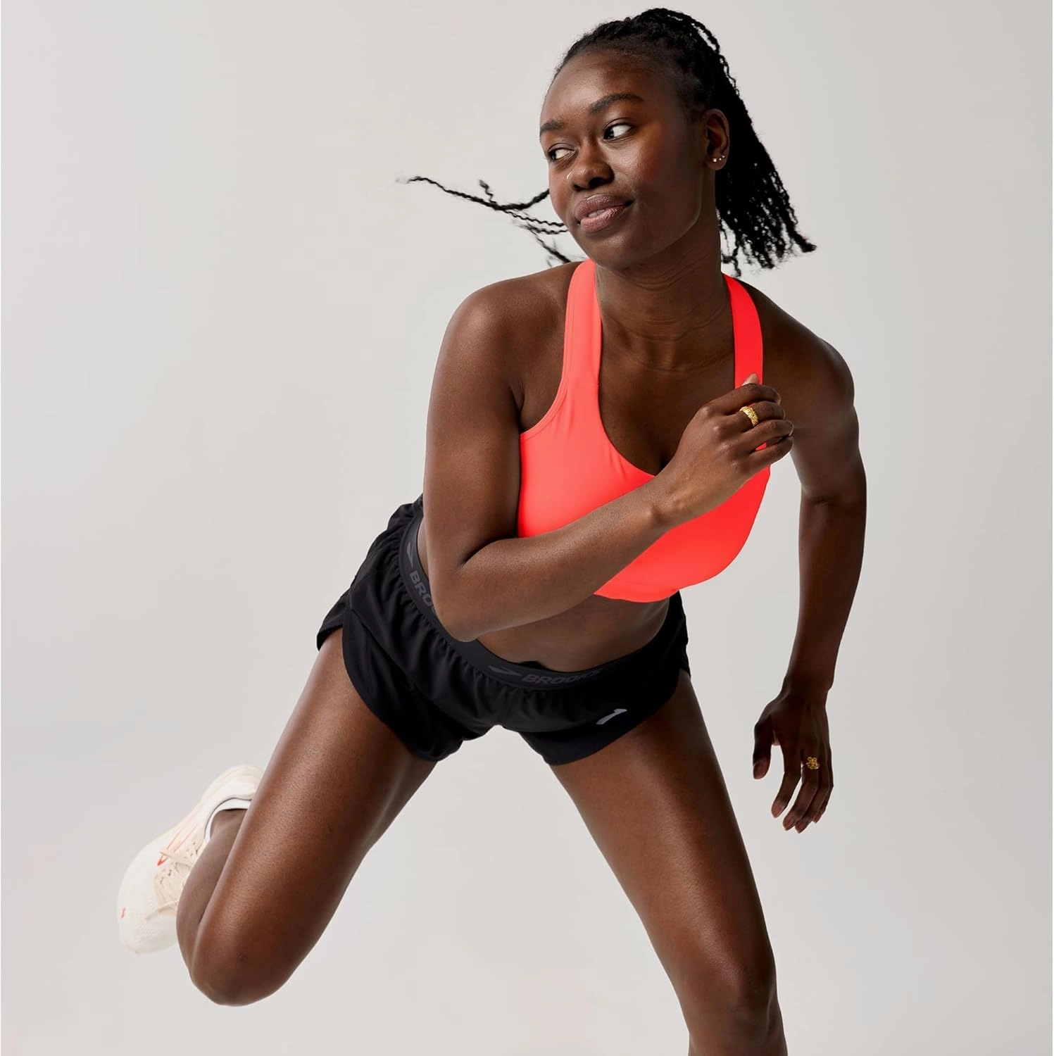 Brooks Women's Convertible 2.0 Sports Bra for High Impact Running, Workouts and Sports with Maximum Support