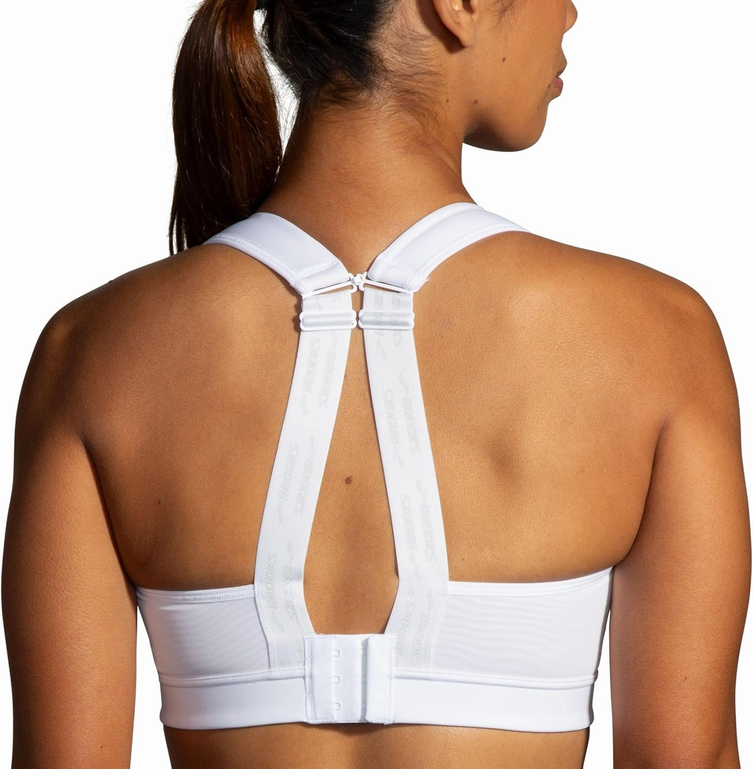 Brooks Women's Convertible 2.0 Sports Bra for High Impact Running, Workouts and Sports with Maximum Support