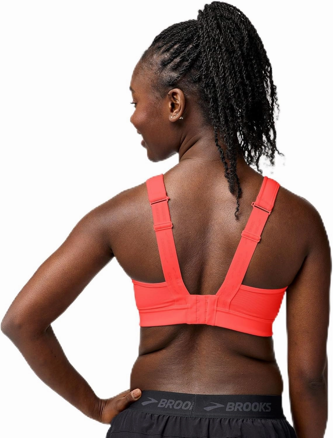 Brooks Women's Convertible 2.0 Sports Bra for High Impact Running, Workouts and Sports with Maximum Support