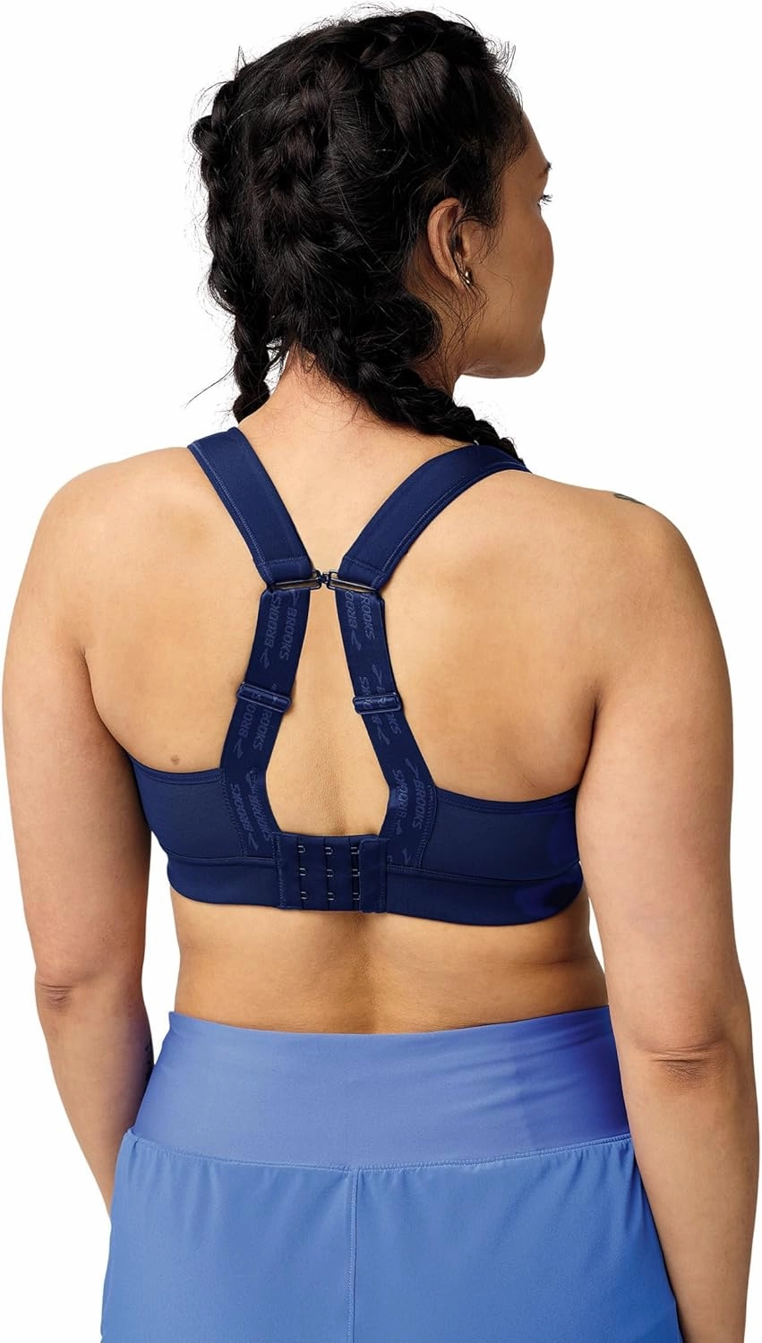 Brooks Women's Convertible 2.0 Sports Bra for High Impact Running, Workouts and Sports with Maximum Support