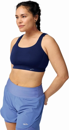 Brooks Women's Convertible 2.0 Sports Bra for High Impact Running, Workouts and Sports with Maximum Support