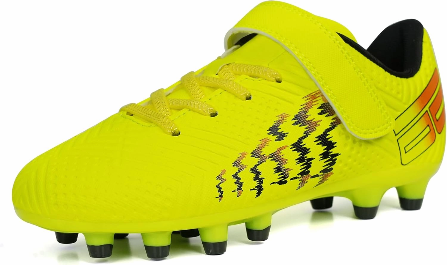 brooman Kids Firm Ground Soccer Cleats Boys Girls Football Shoes