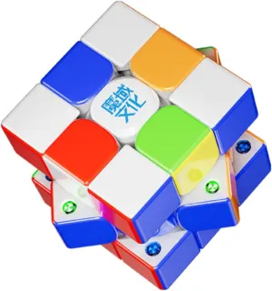 Bukefuno MoYu WeiLong WRM V11 8M Ball Core Magnetic UV Version 3x3 Magnetic Speed Cube - WeiLong V11 8 Magnetic Ball-Core Magic Cloth Stickerless Puzzle Magic Cube Toys