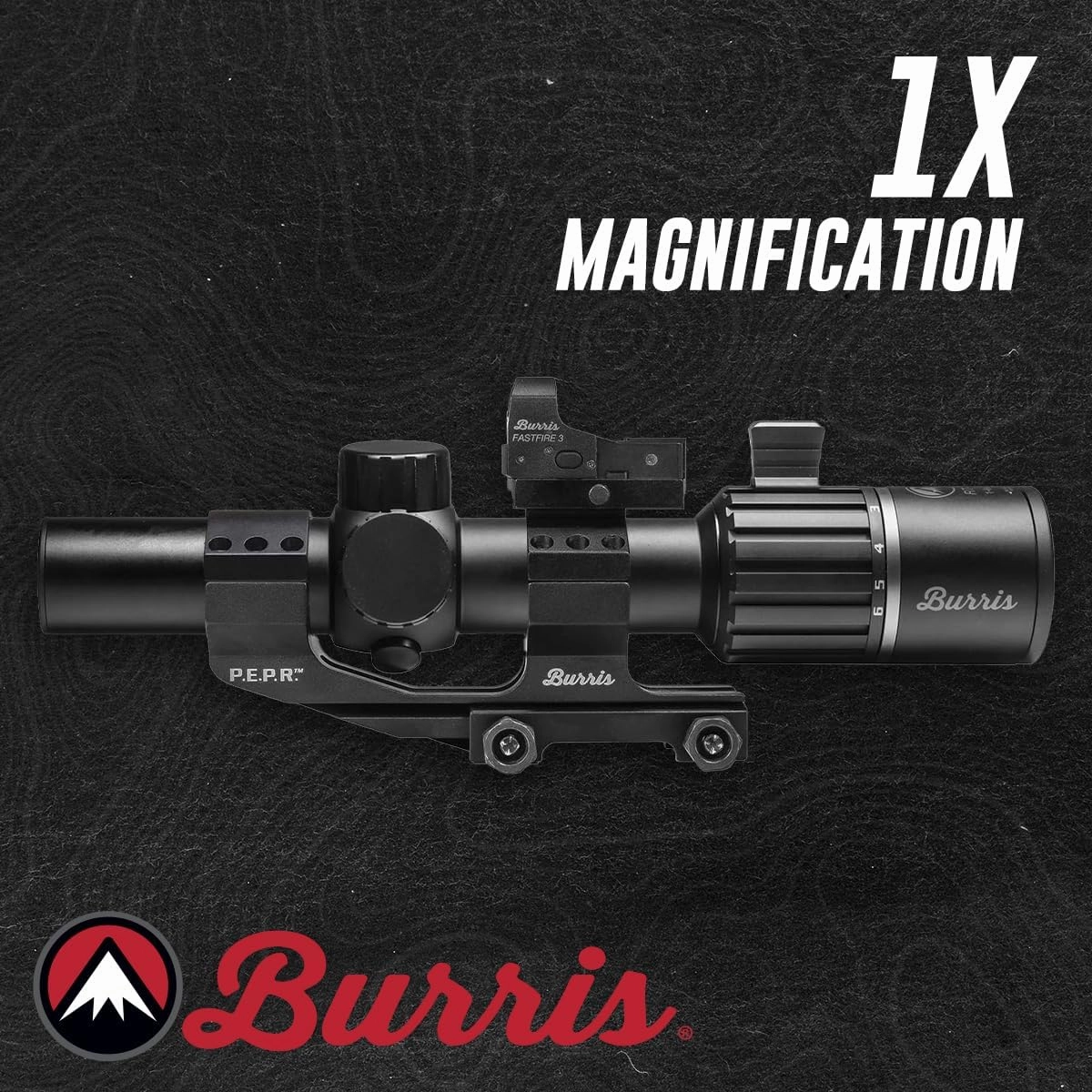 Burris Optics Hunting Lightweight Versatile FastFire 3 Red Dot Sight, Black