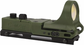 C-MORE Systems Railway Red Dot Sight with Click Switch