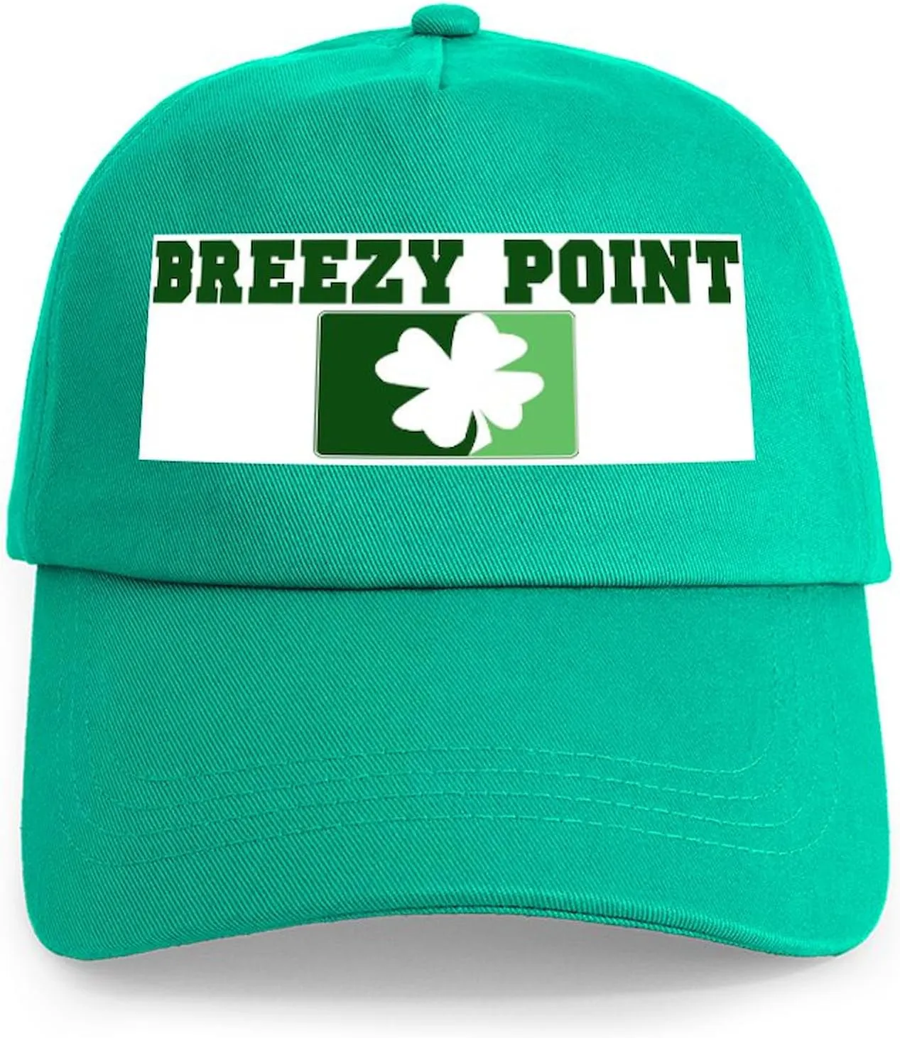 CafePress Breezy Point Irish (Green) Cap Adjustable Baseball Cap