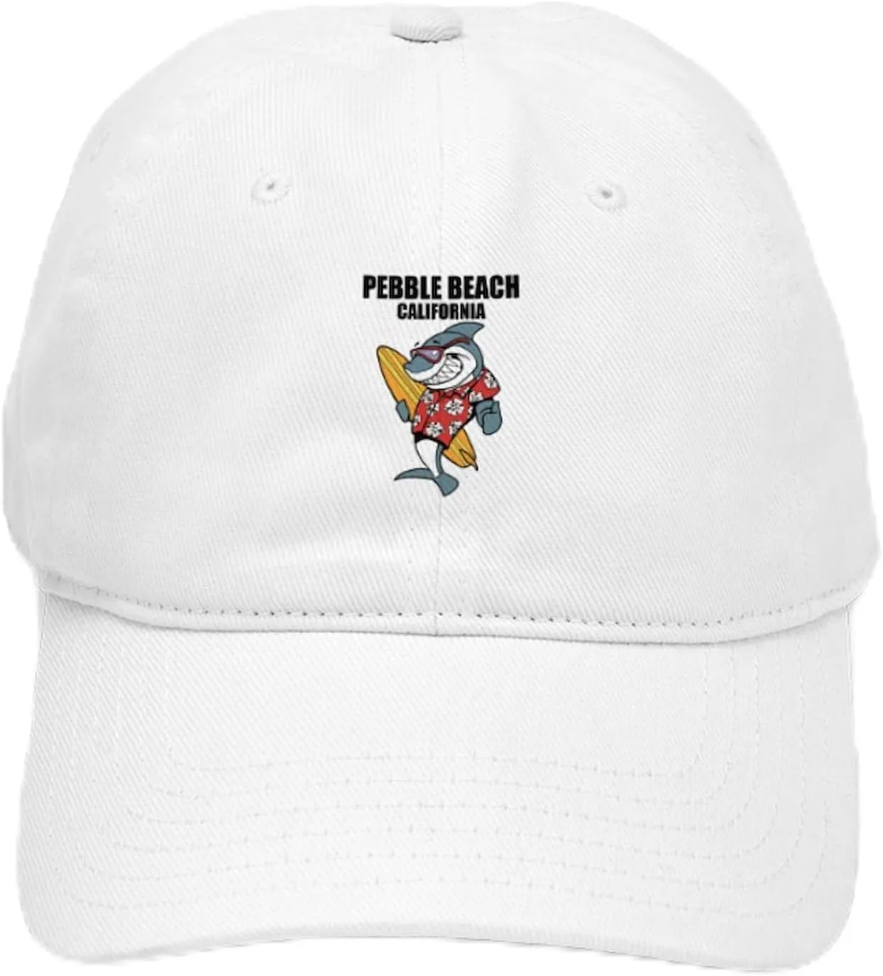 CafePress Pebble Beach, California Adjustable Baseball Cap