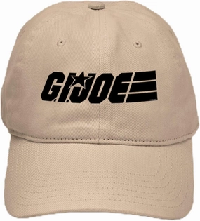 CafePress G.I. Joe Logo Black Adjustable Baseball Cap