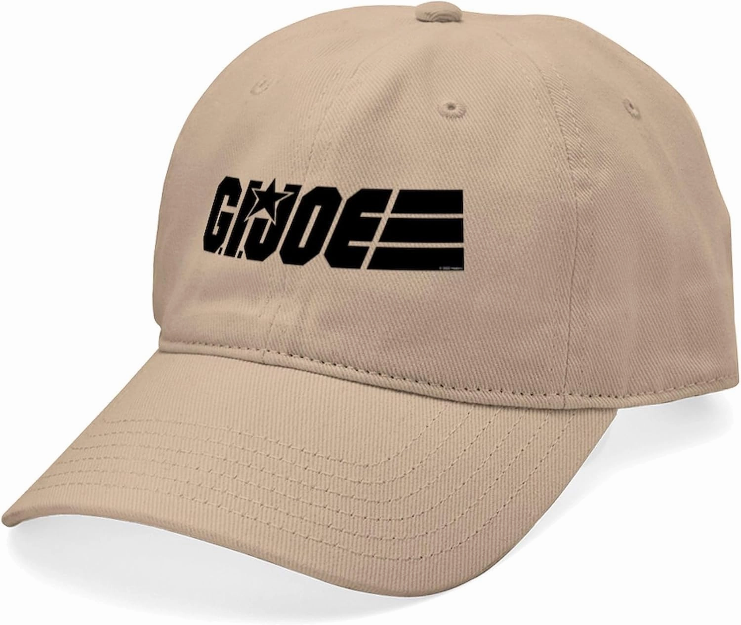 CafePress G.I. Joe Logo Black Adjustable Baseball Cap